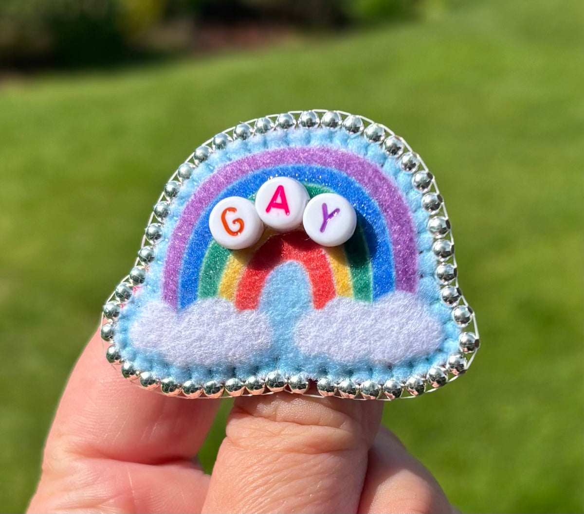 Gay Rainbow Pin