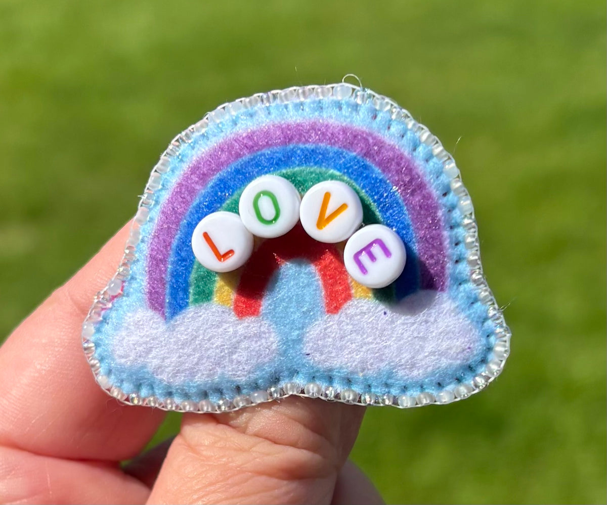 Love Rainbow Pin