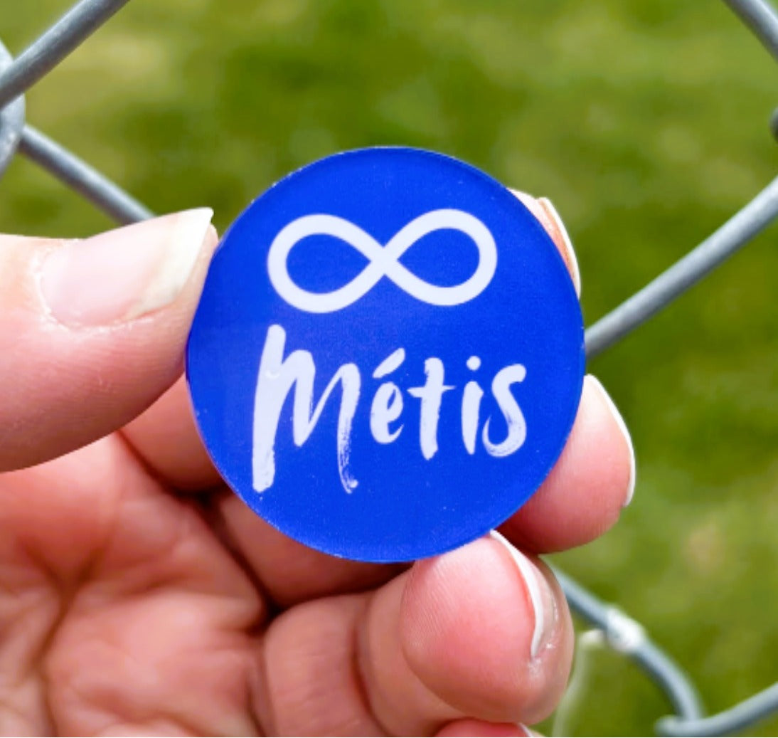 Métis Acrylic Lapel Pin