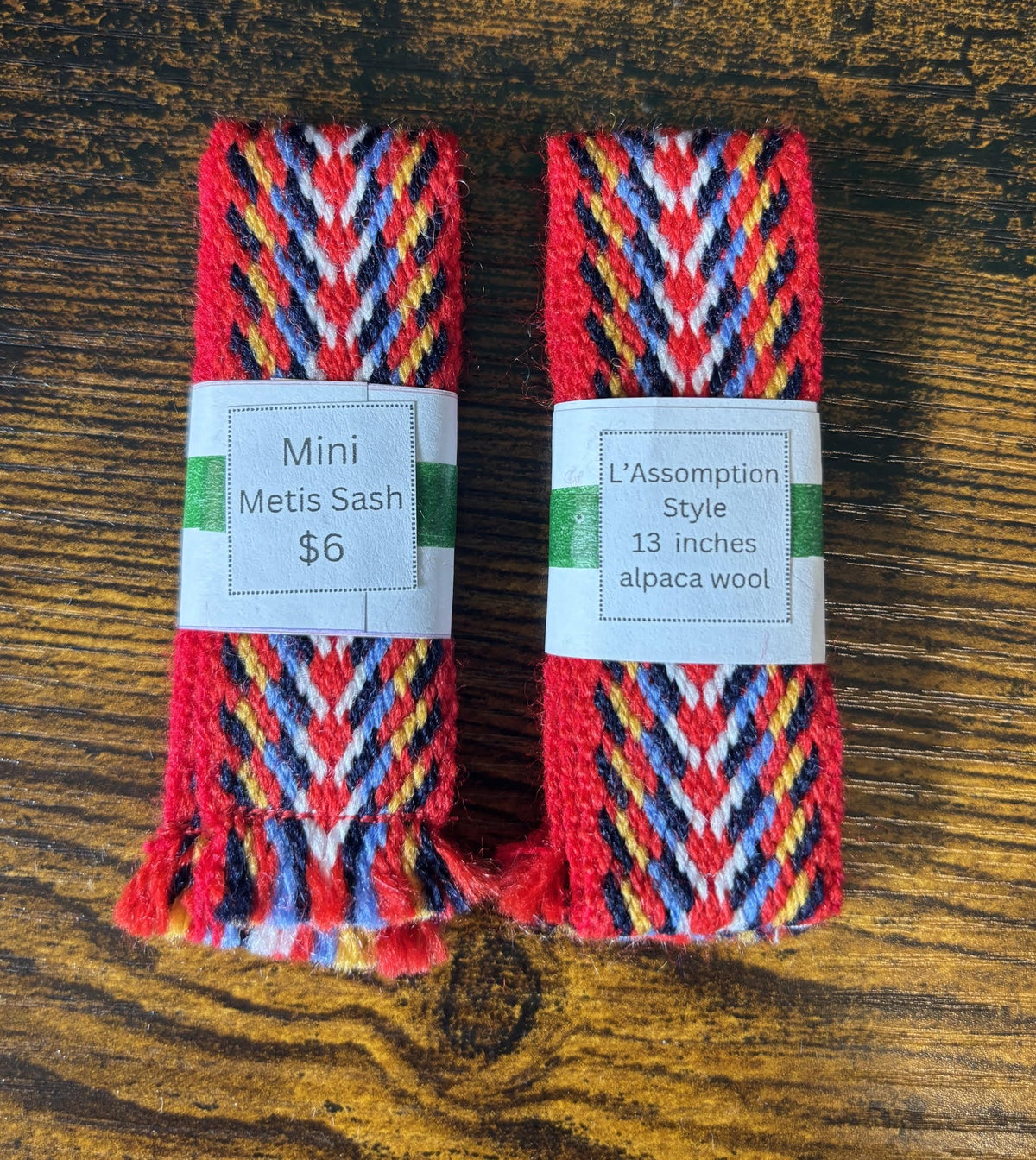 L'Assomption Style Doll Métis Sash