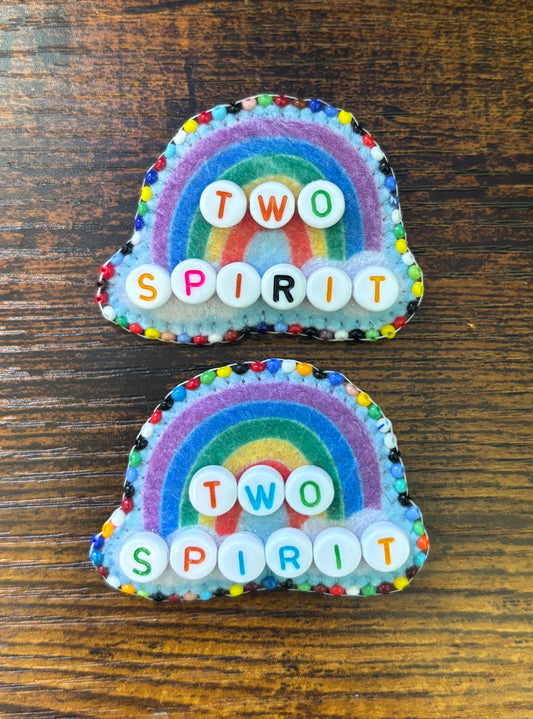 Simple Rainbow Pride Pins