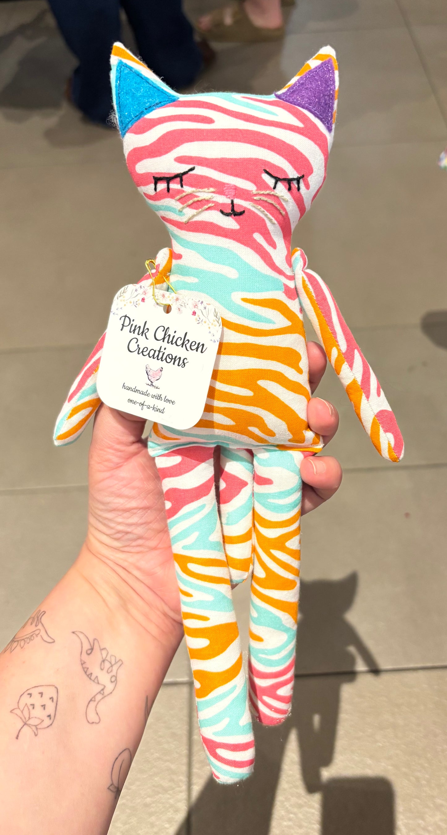 Handmade Wild Cat Doll