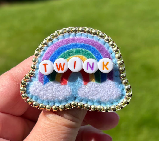 Twink Rainbow Pin