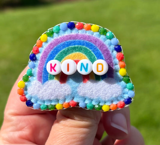 Kind Rainbow Pin