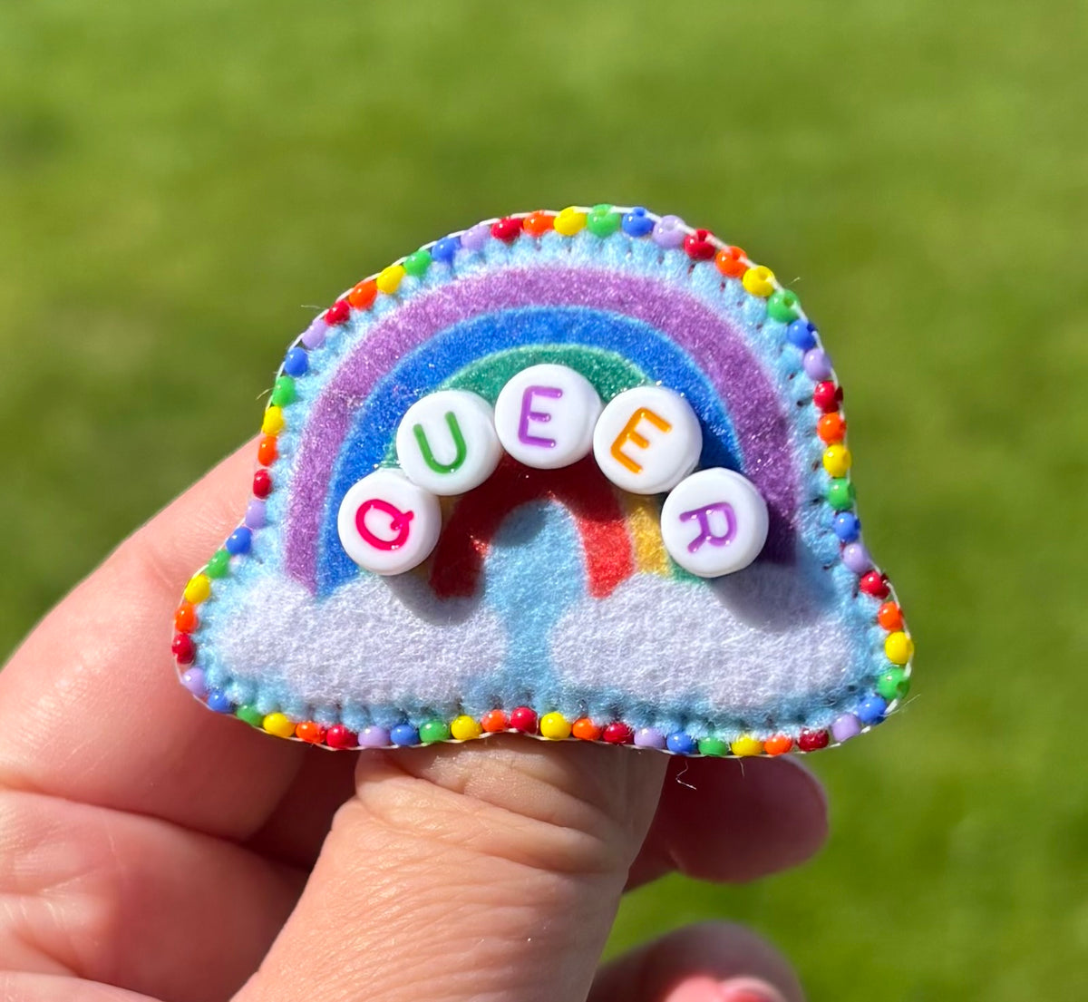 Queer Rainbow Pin