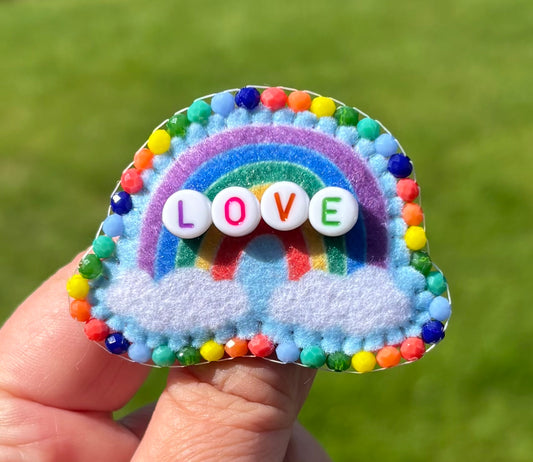 Love Rainbow Pin