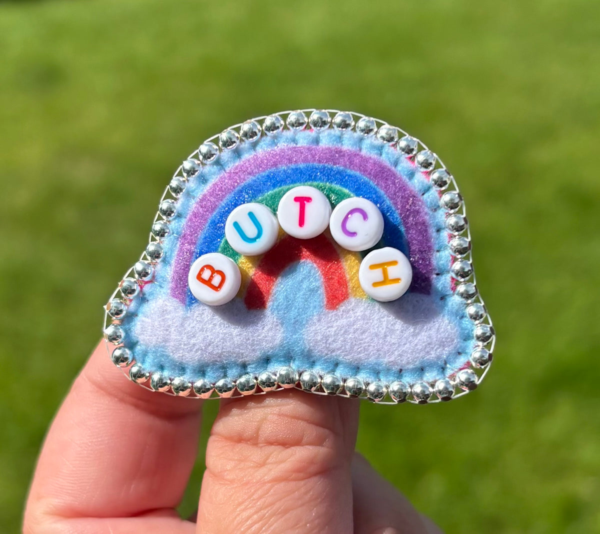 Butch Rainbow Pin