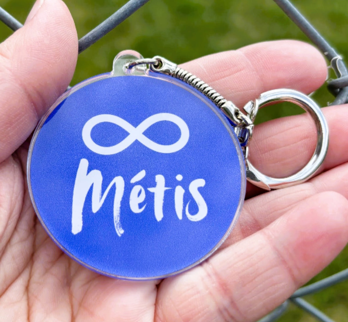 Métis Acrylic Keychain