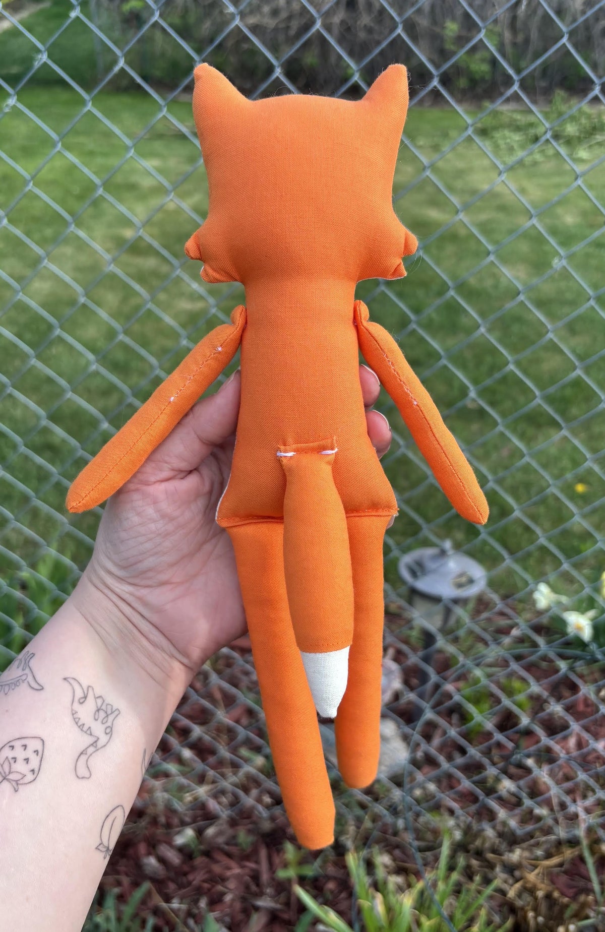 Handmade Fox Rag Doll