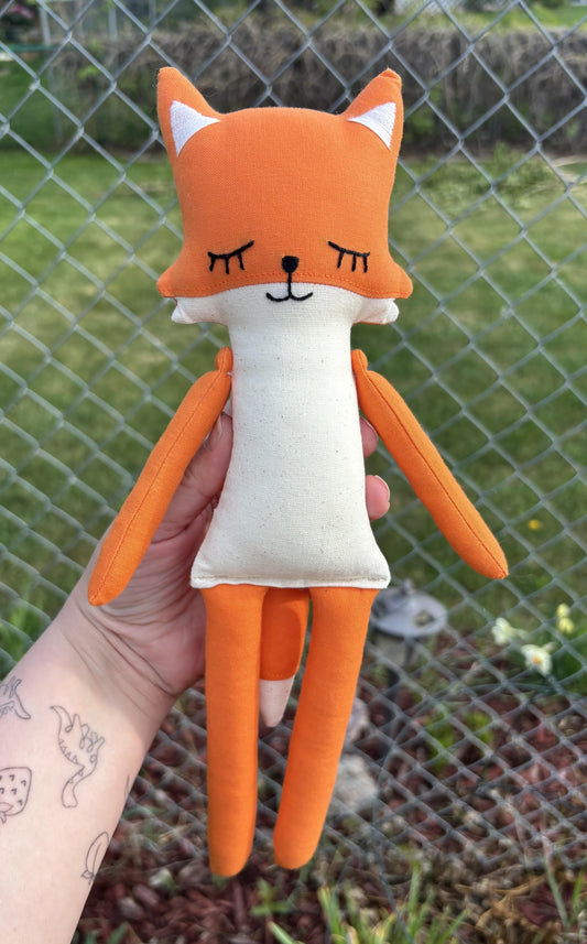 Handmade Fox Rag Doll