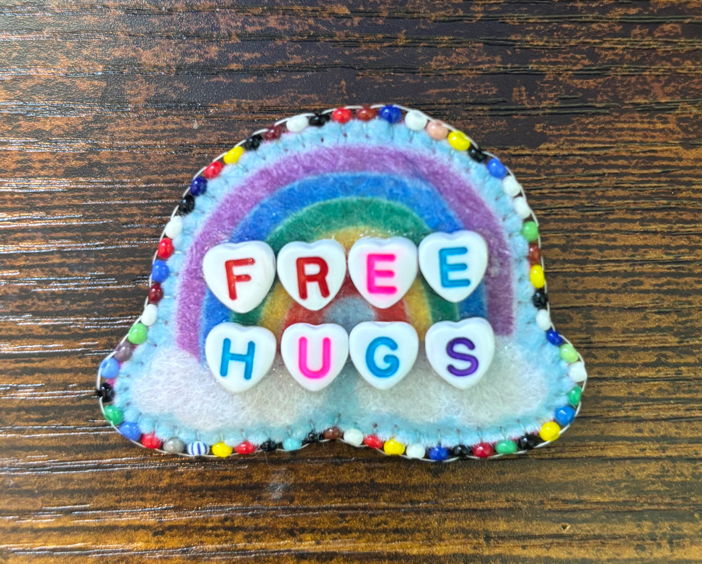 Simple Rainbow Pride Pins