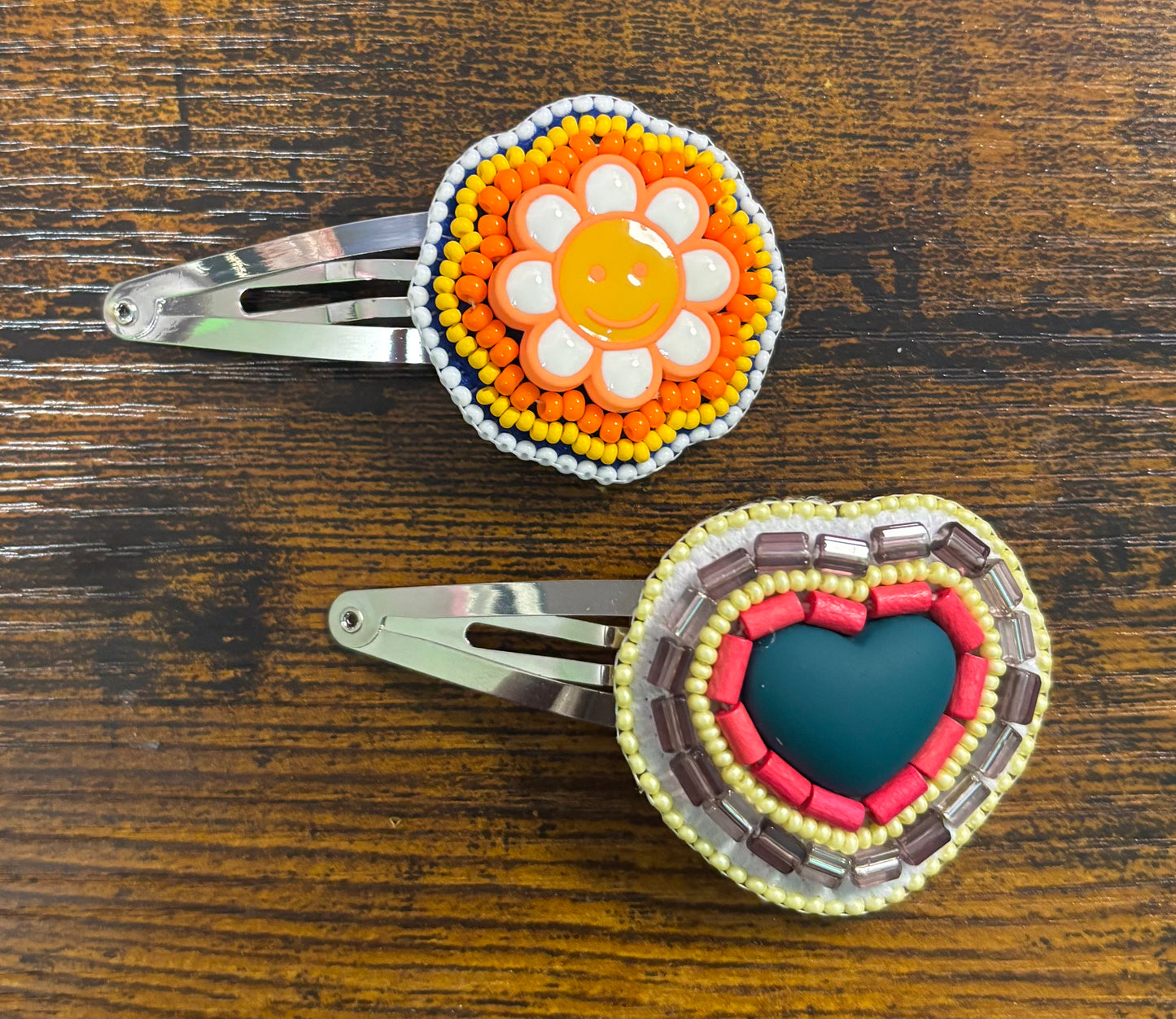 Beaded Hair Clip - Barrette - Variety of Styles