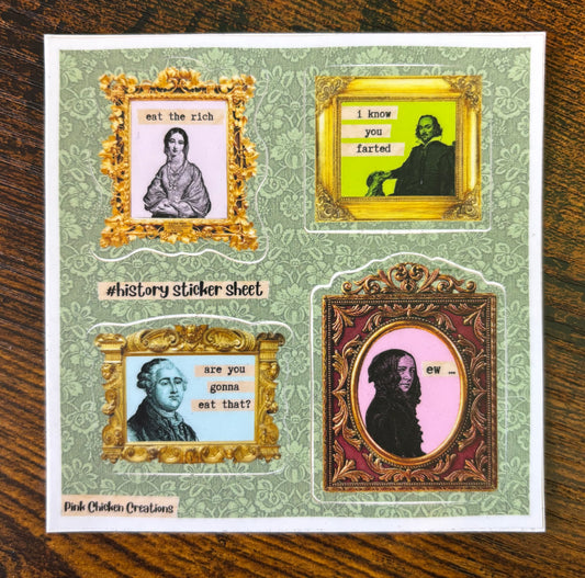 #history sticker sheet - 2