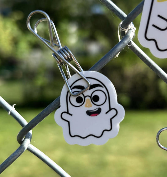 Itty Bitty Ghost Sticker - Jokester