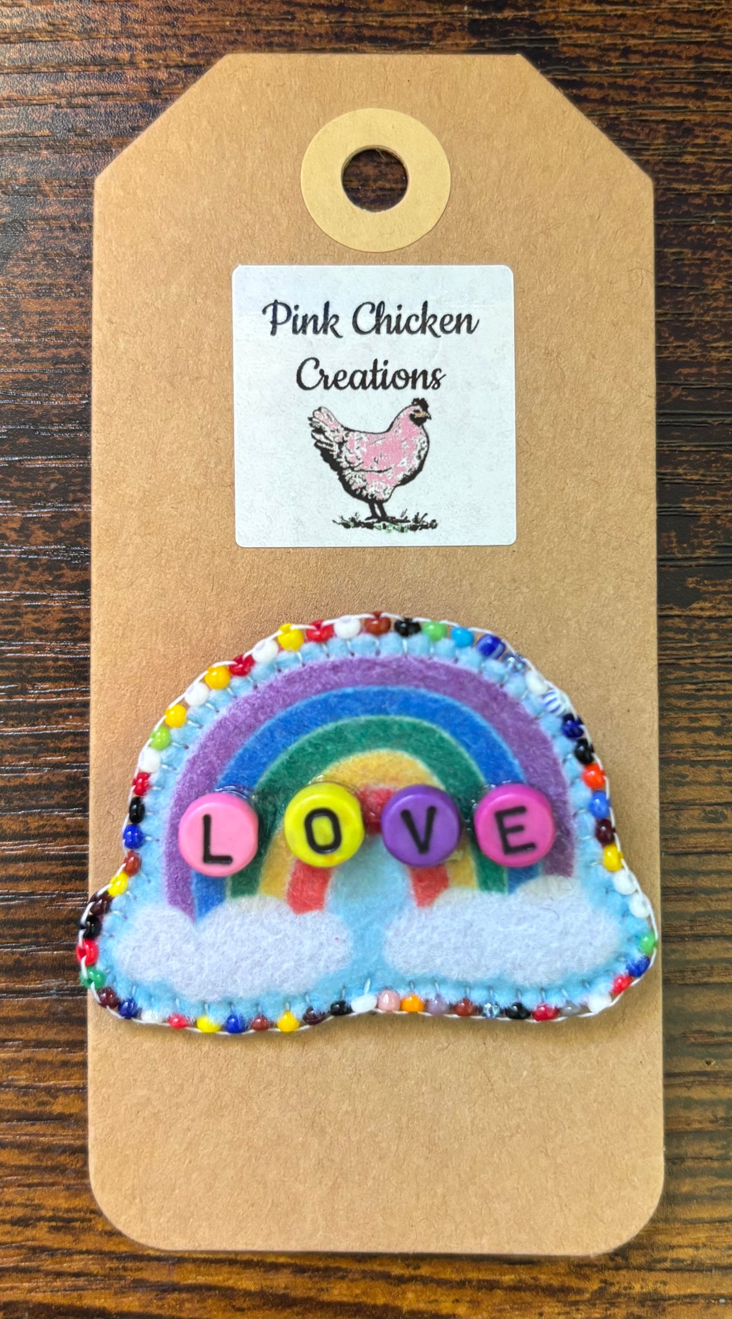 Simple Rainbow Pride Pins