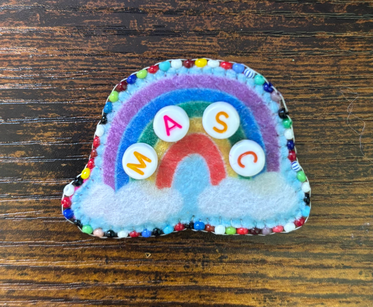 Simple Rainbow Pride Pins