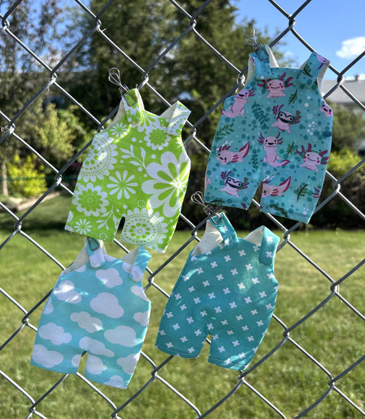 Handmade Doll Overalls