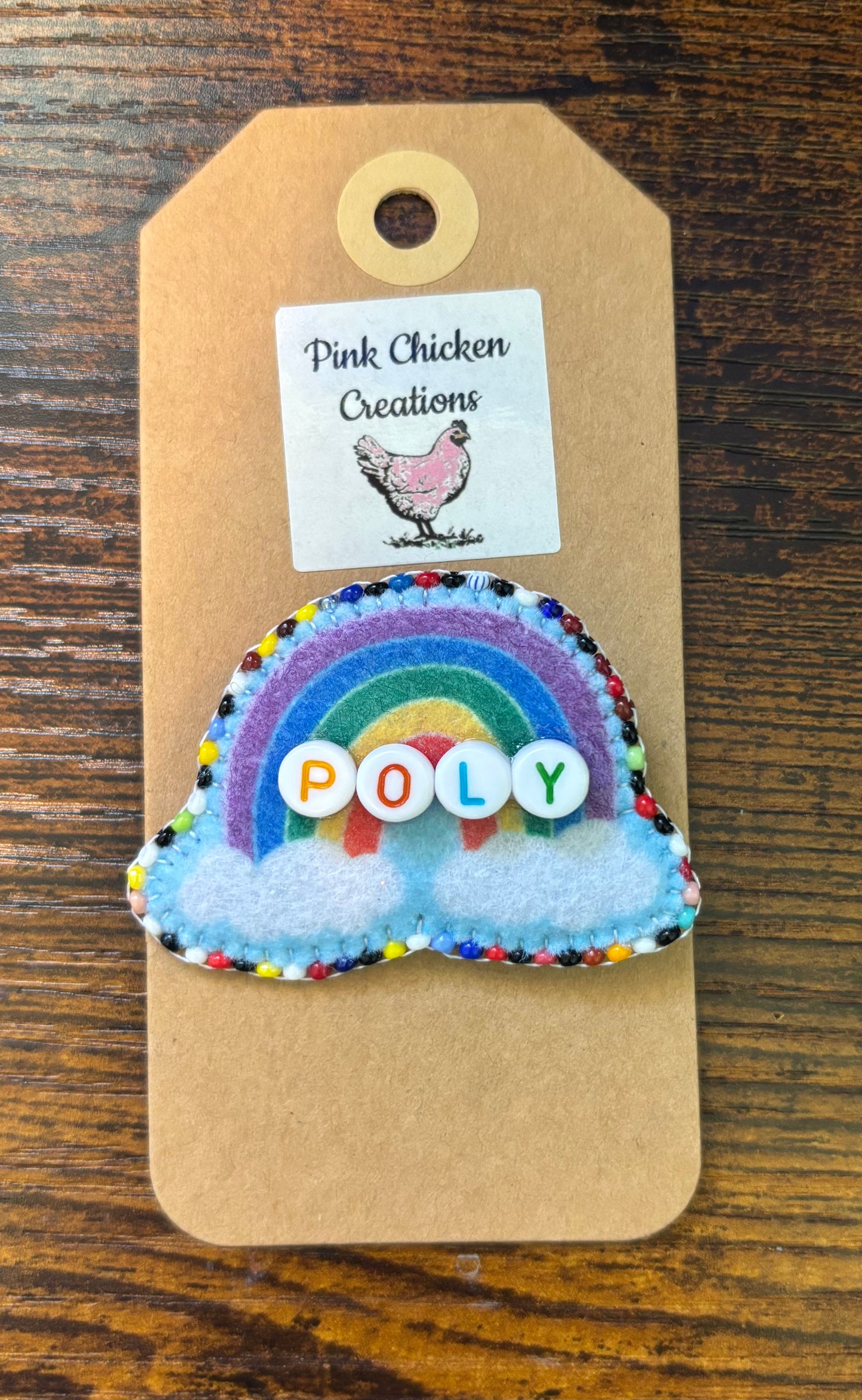 Simple Rainbow Pride Pins