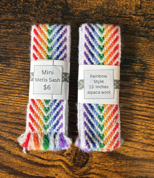Rainbow Style Doll Métis Sash