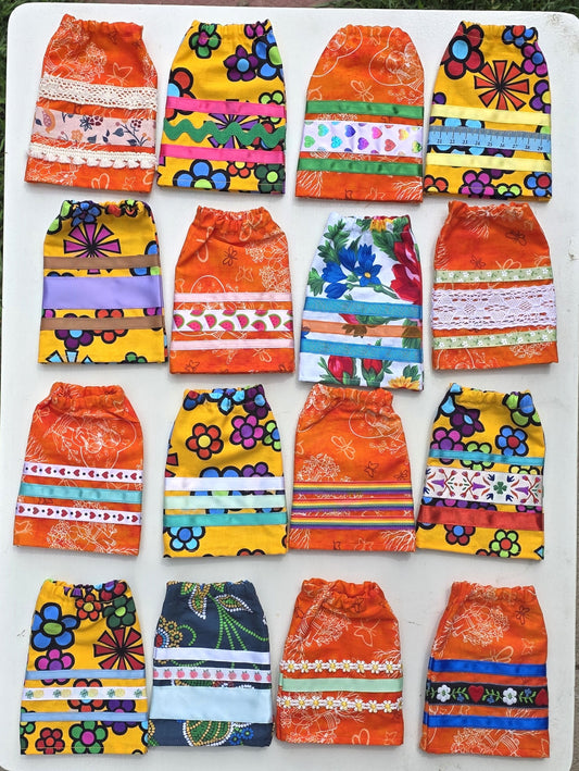 Handmade Doll Ribbon Skirt