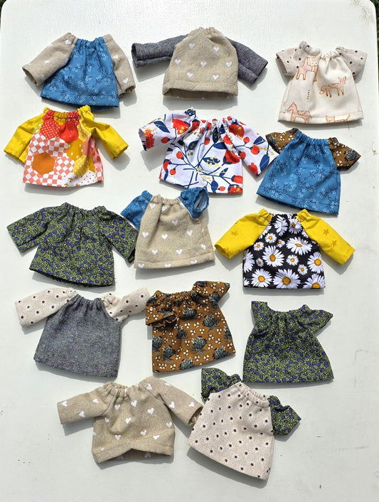 Handmade Doll Peasant Blouse